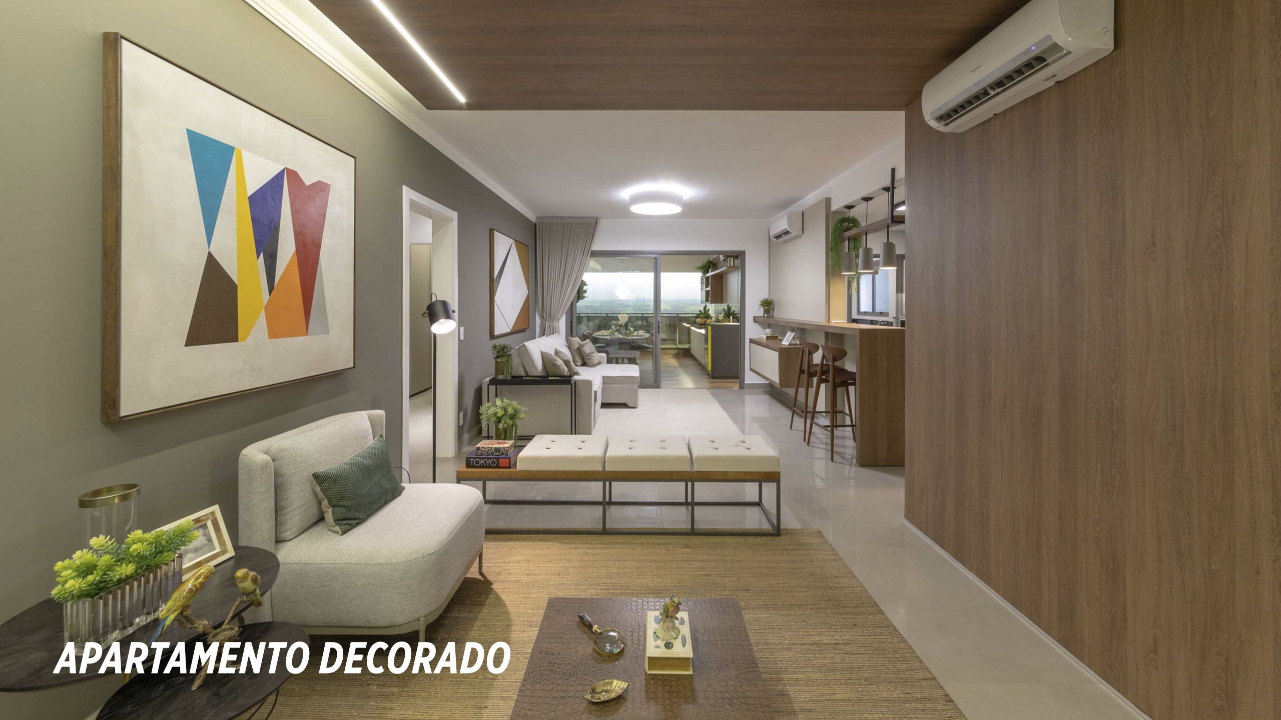 apartamento decorado_Colina do Ipê