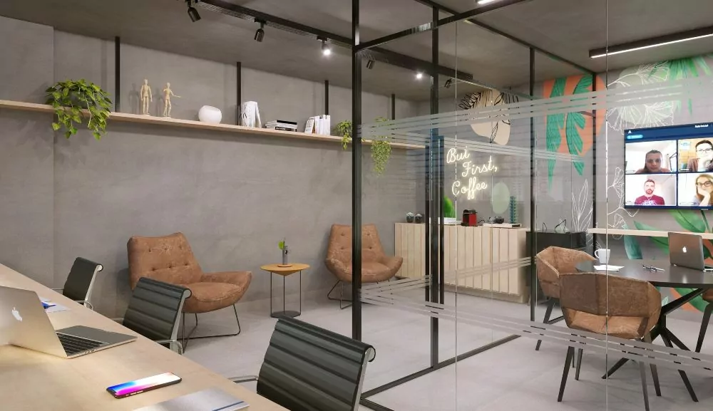 Coworking no rooftop