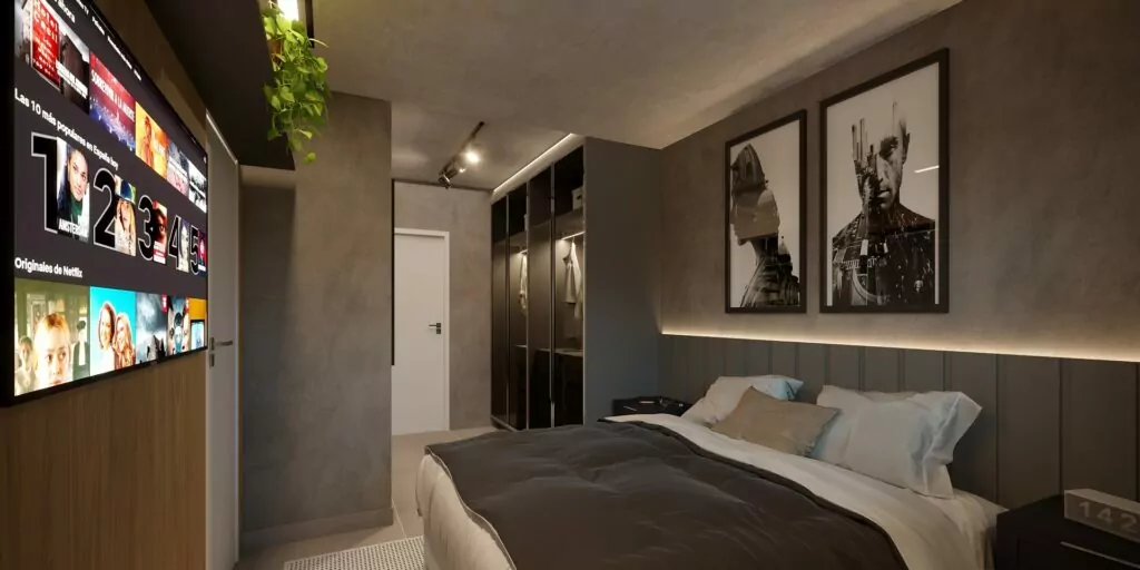 Apartamento de dois quartos