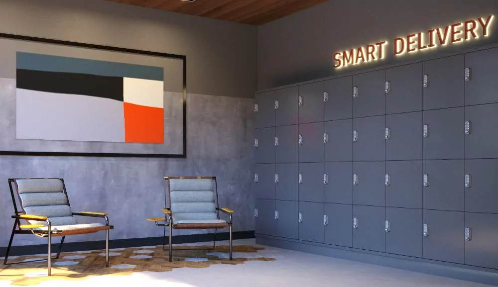 Apartamento Smart Home com armários inteligentes