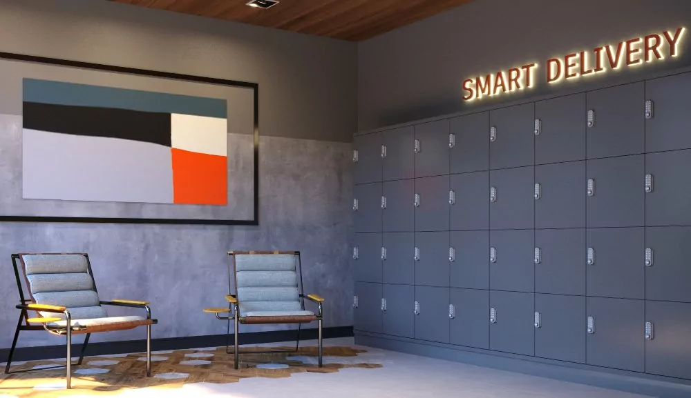 Apartamento Smart Home de um quarto com armários inteligentes