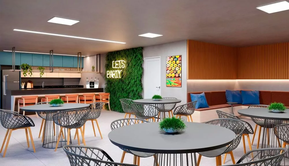 Salão de festas gourmet